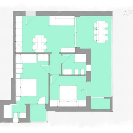 Apartmán Bright 300m From The Sea